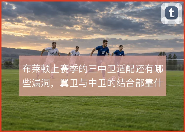 布莱顿上赛季的三中卫适配还有哪些漏洞，翼卫与中卫的结合部靠什么撑住